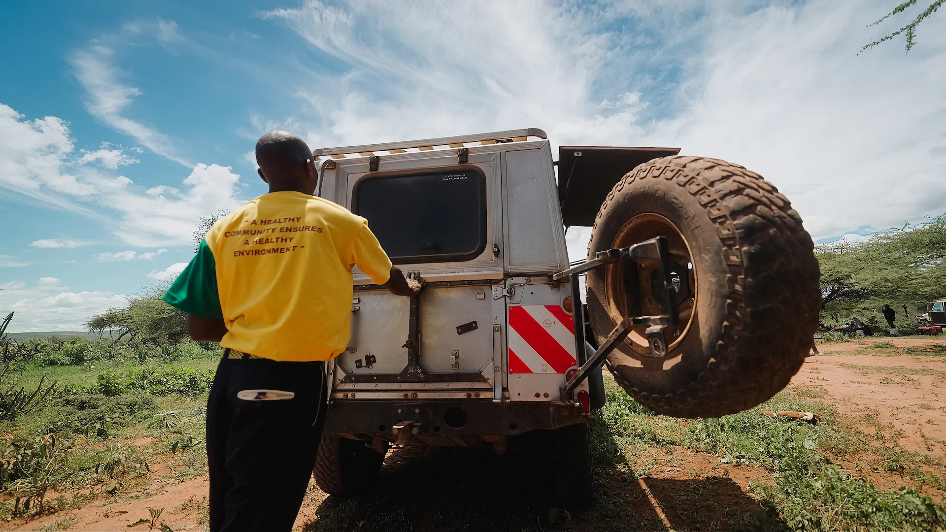 These 4-wheel vehicles allow the CHAT team to traverse and set up their medical camps in the most rugged, challenging terrain.